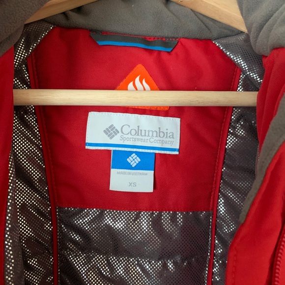 Columbia Snow Jacket Red - Picture 5 of 6
